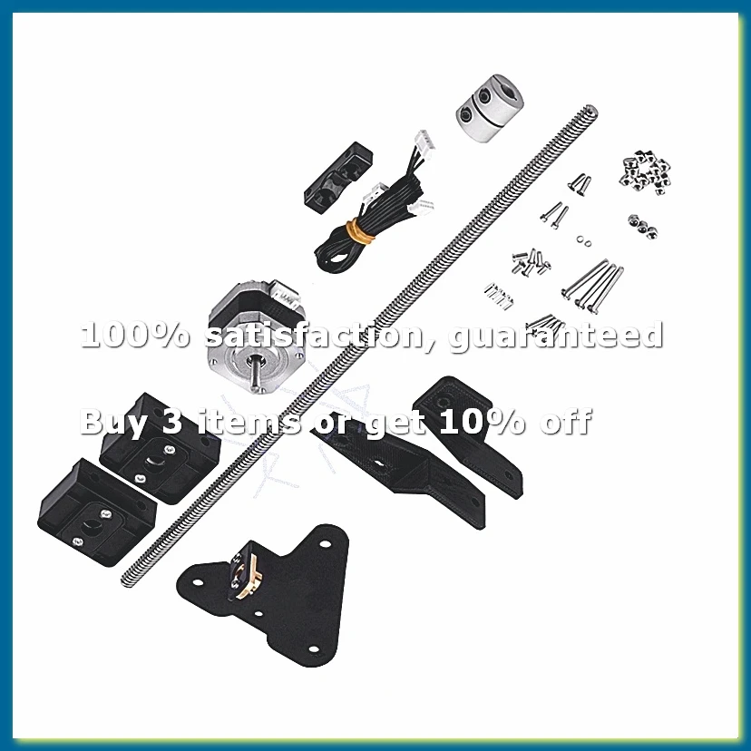 For 3D Printer 3 Dual Z-Axis Upgrade Kit 3D Printer Accessories Kit for 3/ 3 V2/ 3 Pro-A62I
