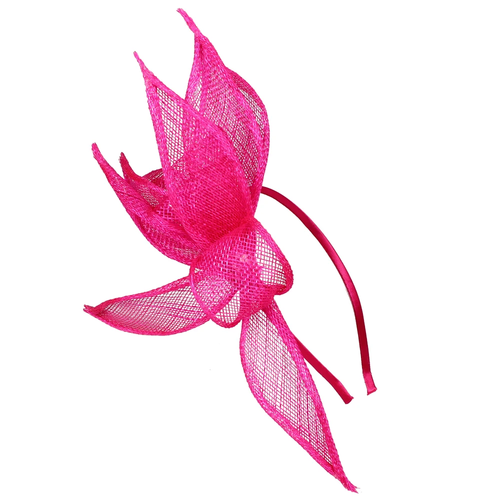 Weiße Braut-Kopfbedeckung, modische Hochzeit, Haarbänder, Damen-Fascinator, Haarschmuck, Cocktail-Hochzeit, Kopfschmuck, ausgefallener Hut – Detail 5