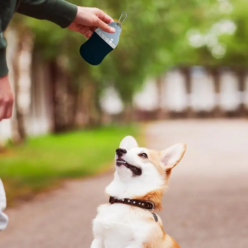 Dog Water Bottle Portable With Carabiner Dog Accessories For Small Dog 400ml Portable Dog Water Bottle Pet Small Water Dispenser