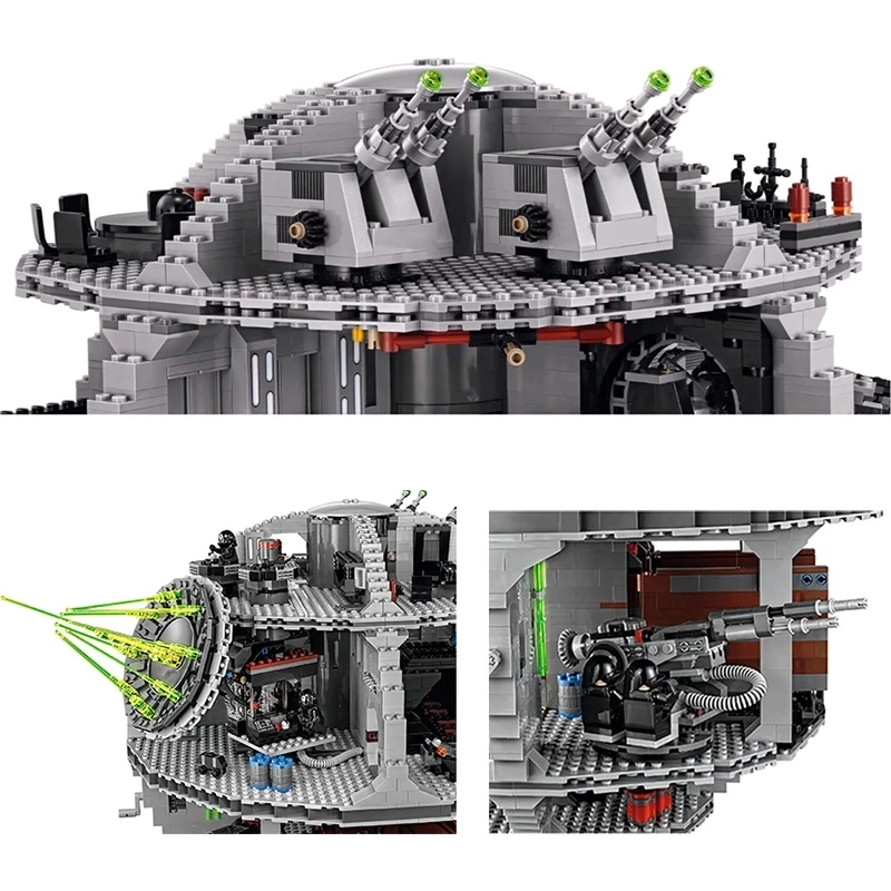 

moc-75159 DS-3 Ultimate Weapon Death Star Building Blocks Bricks Battle Station Toys For Kid Adult Birthday Christmas Gifts