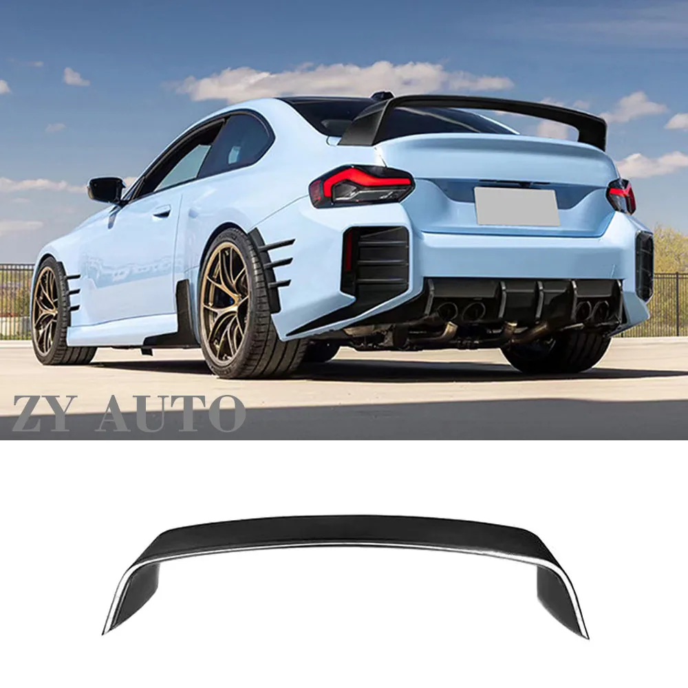 For BMW M2 G87 2023 Dry Carbon Fiber Front Lip Rear Spoiler Car Exterior Modification Accessories