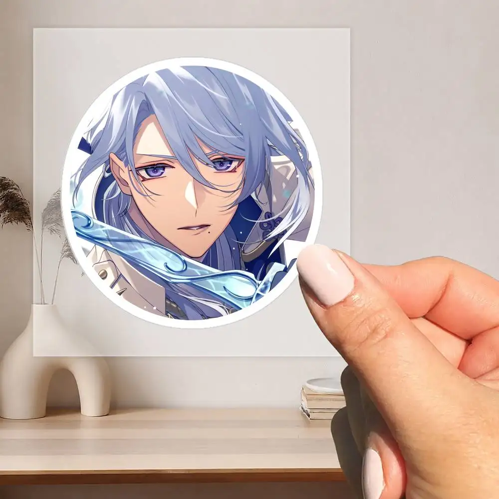 Genshin Impact Kamisato Ayato Waterproof Stickers For Decorating Car Windows Motorcycles And Computers.
