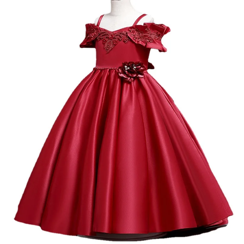 Girls New Unicorn Princess Dress Cake Layers Tutu Prom Gown For Kids Children Wedding Evening Formal Party Pageant Vestidos