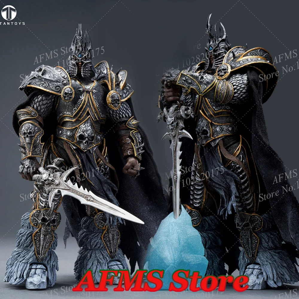 Titan Toys TT001 WOW 1/12 Scale Collectibles Figure Frost Knight Combat Hero Full Set 19Cm Men Soldier Action Figure Model