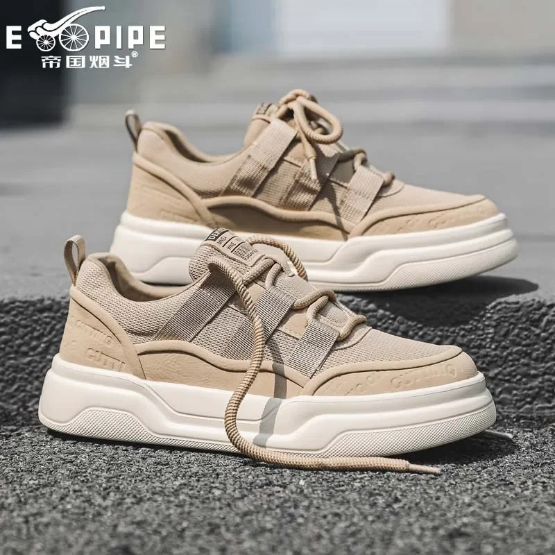 Spring/Summer Low-Top Men's Shoes Comfortable Lightweight Versatile High-Quality Durable for Business Casual Outdoor Sports