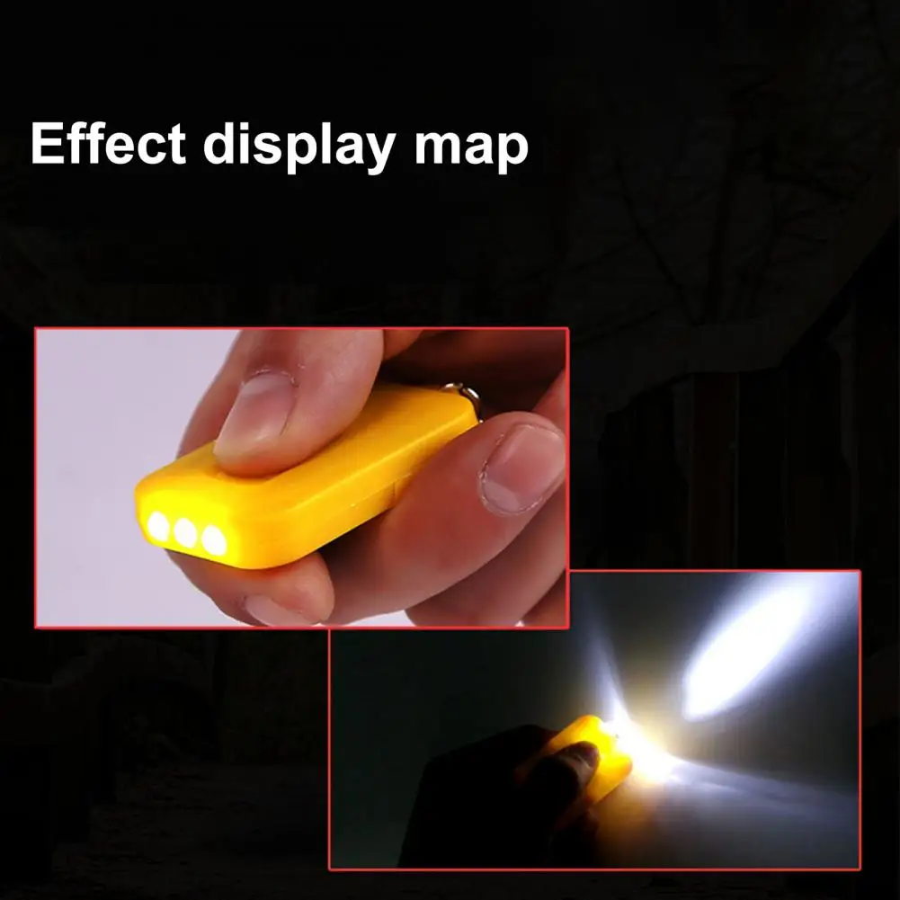 الشعلة الكهربائية كيرينغ الشعلة مصباح يدوي مصابيح مقاوم للماء البلاستيك الطاقة الشمسية بالطاقة الشعلة المفاتيح #3