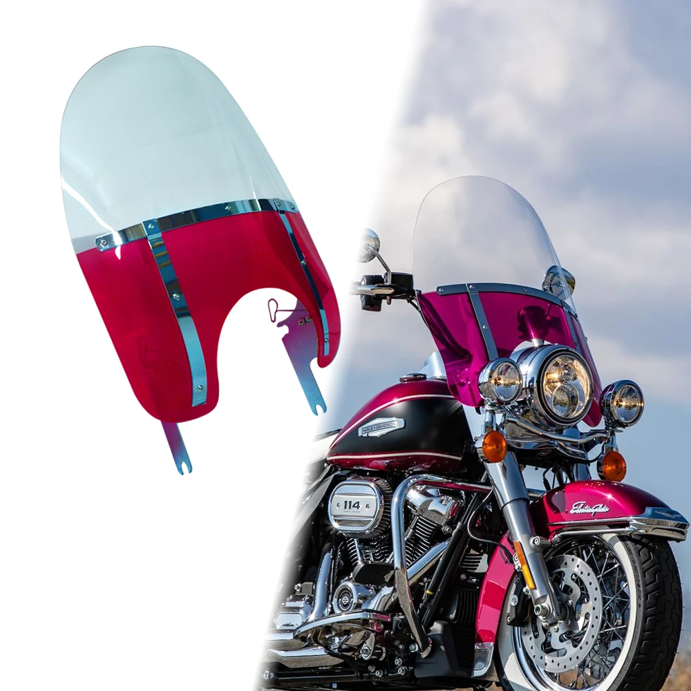 

Motorcycle Highway King Windshield Fairing Windscreen for Harley 94-later Road King Models (except FLHRS)