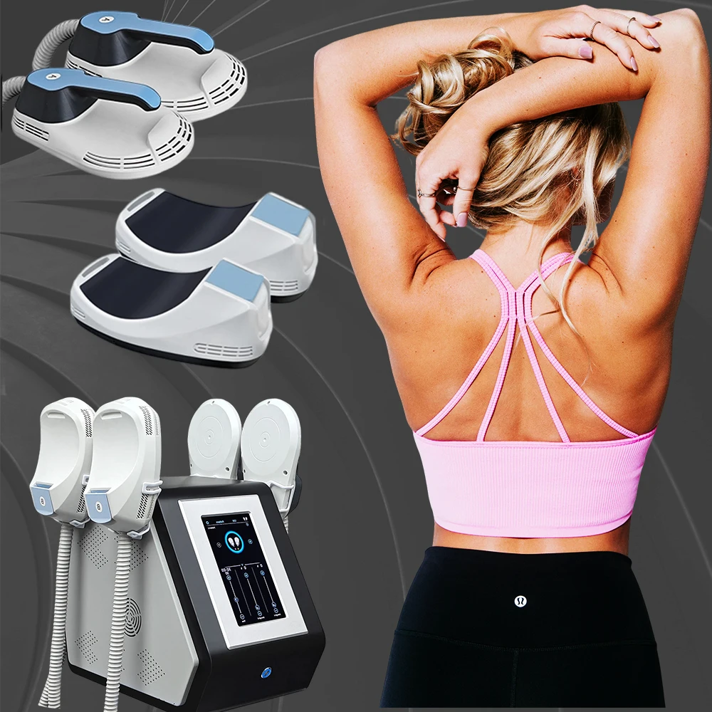 เครื่องกระตุ้นกล้ามเนื้อพกพา Emszero Ems Neo 4 หัว สร้างกล้ามเนื้อ กระชับสัดส่วน ยกกระชับก้น เครื่องสลายไขมัน