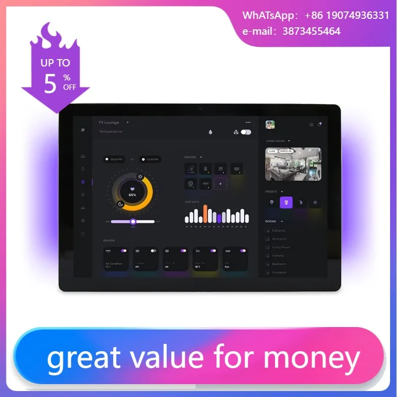 Wall Mount Smart Home Control Panel Android Tablet 10.1