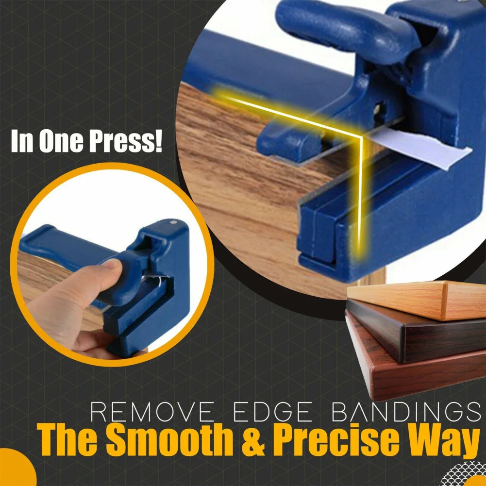 Double Edge Trimmer Banding Machine Set Carpenter Tools Wood Head Tail Trimming For Furniture Cabinets