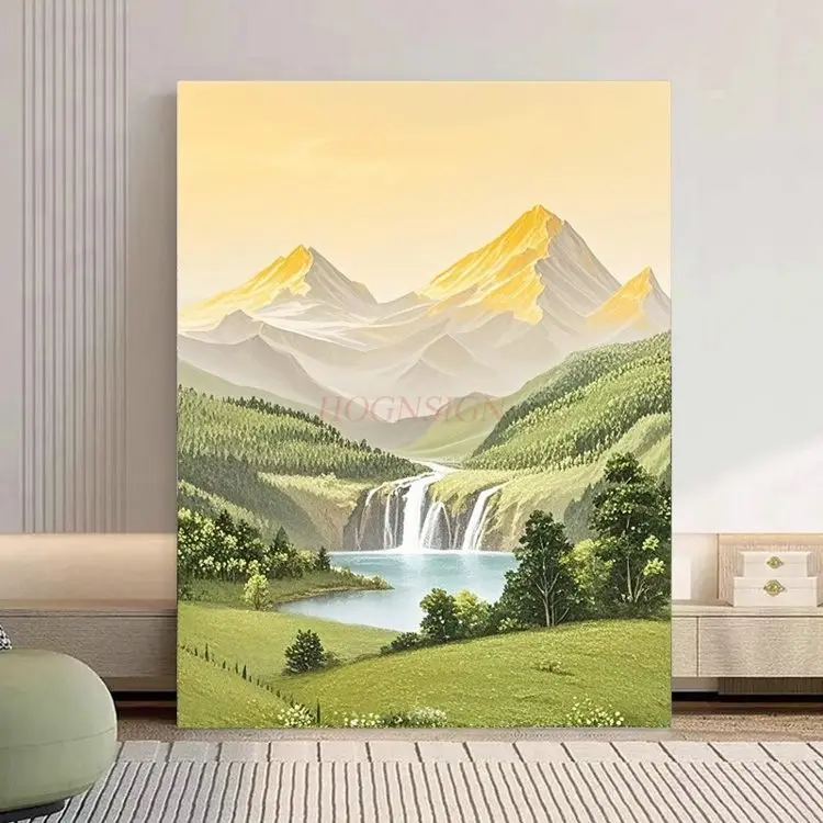 1set Rizhao Jinshan DIY Digital Oil Painting Fill Color Hand drawn Acrylic Painting