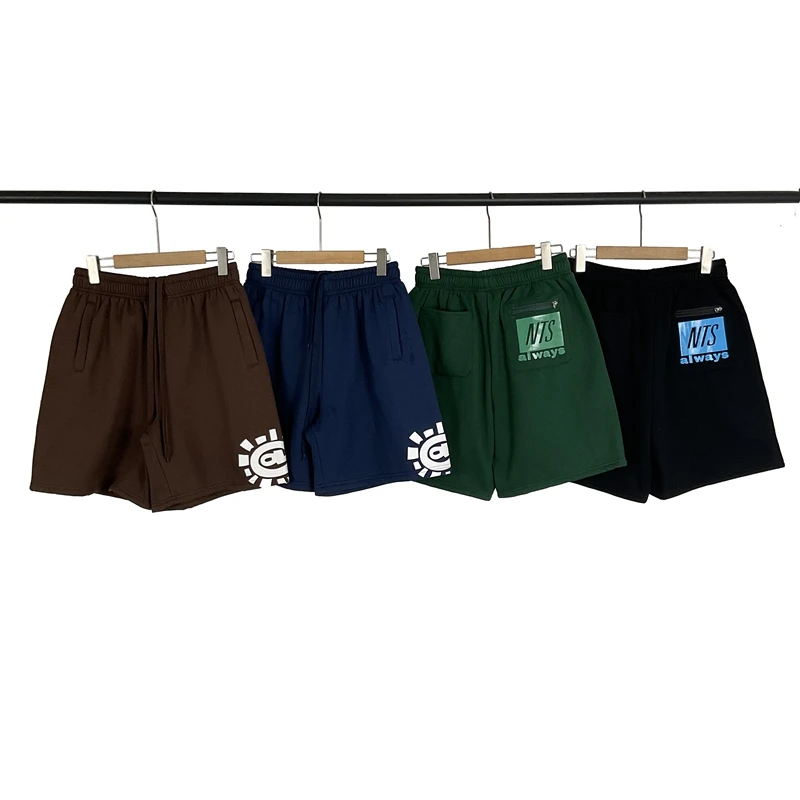 

Trendy Dstring Fce Lined Basic Print orts ex Summer Casual Five-Quarter Length Pants Youth Active Straight Leg Sp...