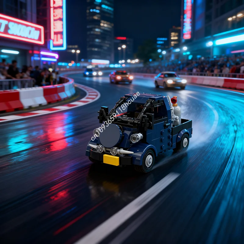 351 قطعة MOC دايهاتسو القزم II ليلة السبت نموذج اللبنات العمارة لتقوم بها بنفسك لعبة التعليم هدية الكريسماس عيد ميلاد الاطفال #1