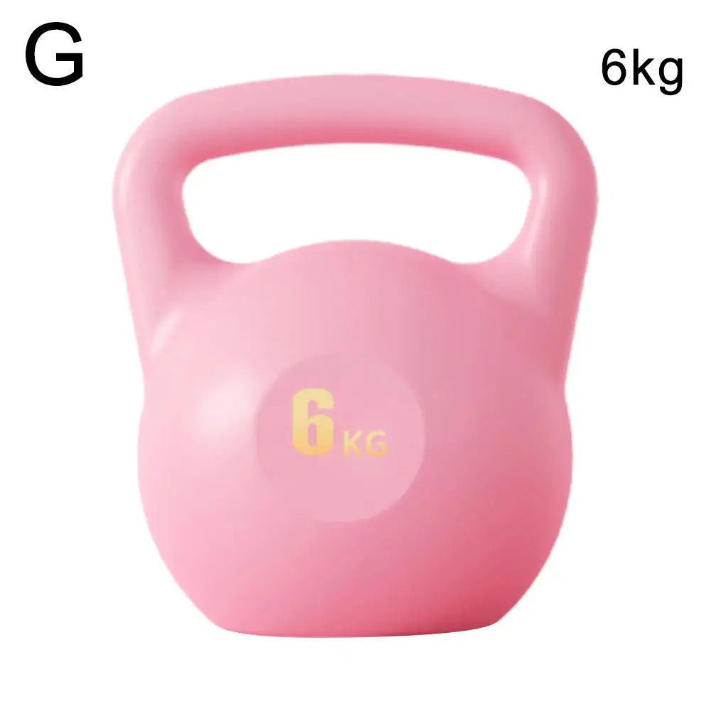 Bollitore per sollevamento da donna manubri da donna che trasportano Kettlebells, allenamento per la forza Squat profondo, kettlebell morbidi per