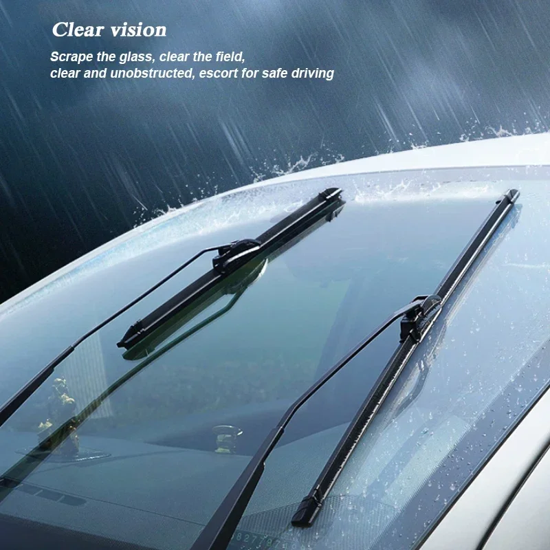 2PCS Per TESLA MODELLO 3 SXY 2013-2026 Auto Lama Parabrezza Tergicristallo In Gomma Pulizia Auto Proteggere Accessorio Esterno