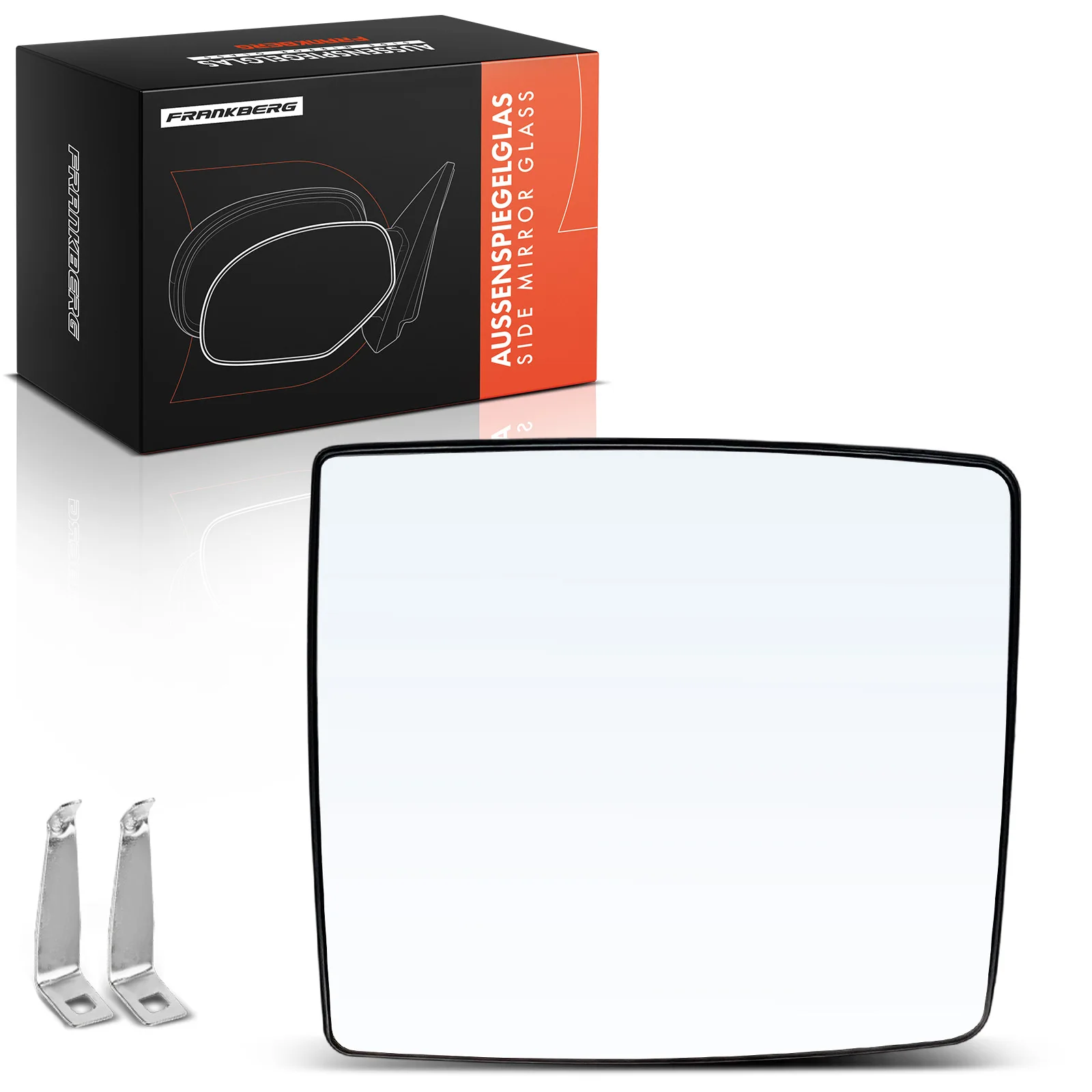 Frankberg 1x Spiegelglas Buitenspiegel Spiegel Links Voor Opel Combo Tour Combo Box/MPV Corsa C Box/Hatchback 6428781