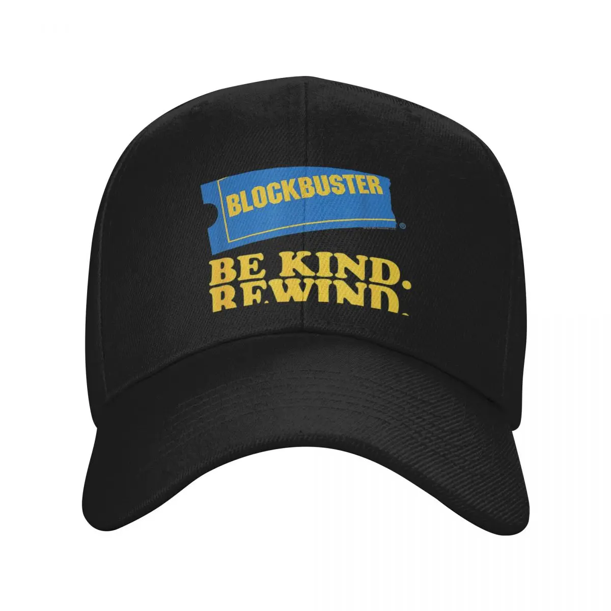 

Blockbuster Be Kind Rewind Baseball Cap Sports Cap Ball Cap derby hat Christmas Hat Woman Hats Men's