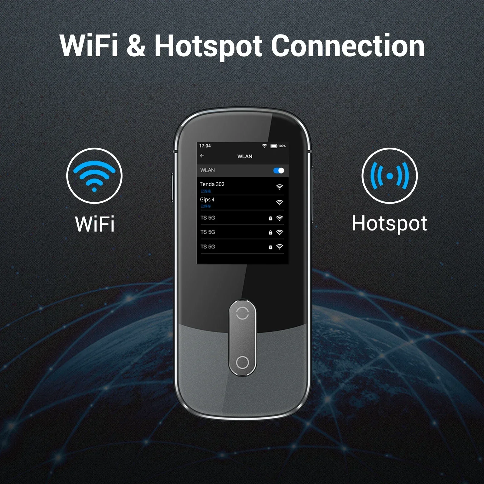 جهاز ترجمة Wooask W09 الجديد مترجم صوتي فوري غير متصل يدعم 144 لغة بدقة 98% للسفر ب