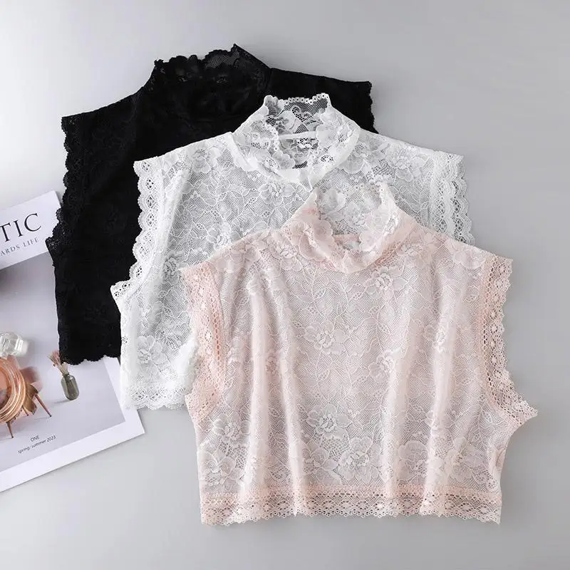 100-mulberry-silk-mesh-lace-stand-collar-sleeveless-detachable-collarautumn-winter-base-layer-breathable-silkfake-shirt-collar