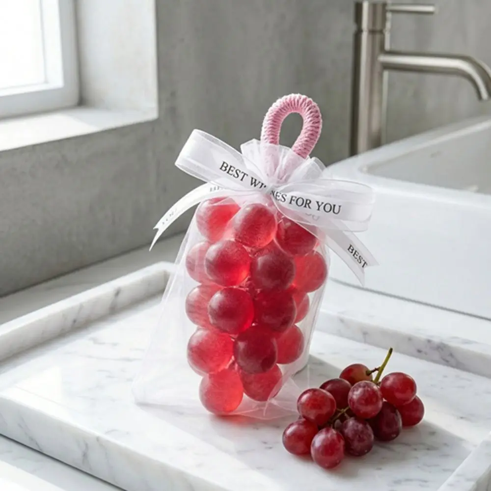 Mild Grape Scent Grape Soap Bar Deep Clean Hydrating Nourish Handmade Soap Repair Dryness Smooth Texture Grape Hand Soap