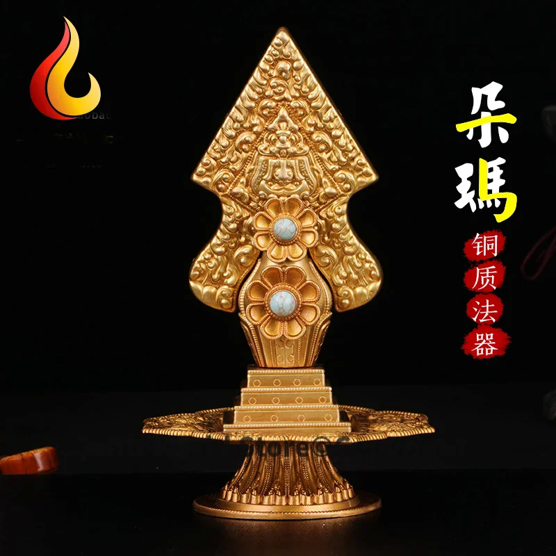 

Wholesale Buddhist articles HOME OFFICE efficacious rite Guardian Mascot Buddhism ceremonies worship dolma gilding statue