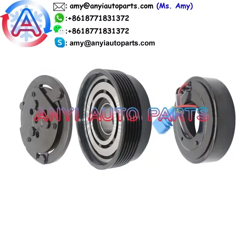 CA4007 СЦЕПЛЕНИЕ в сборе sanden SD7V16 7V16 6PK для VW VOLKSWAGEN JETTA