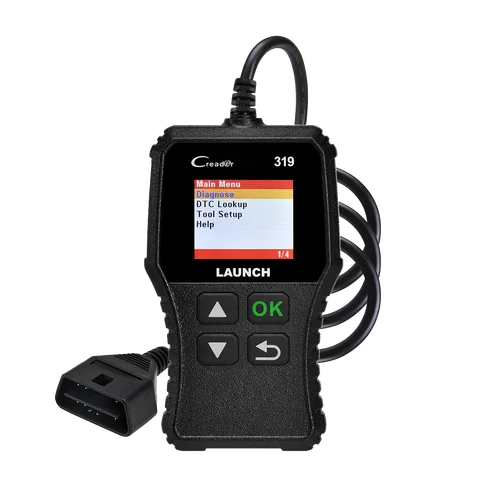 LAUNCH-X431 Creader 319 CR319 Outil de Diagnostic Automobile Professionnel, Lecteur de Code OBD2, Scanner Complet OBDII EOBD