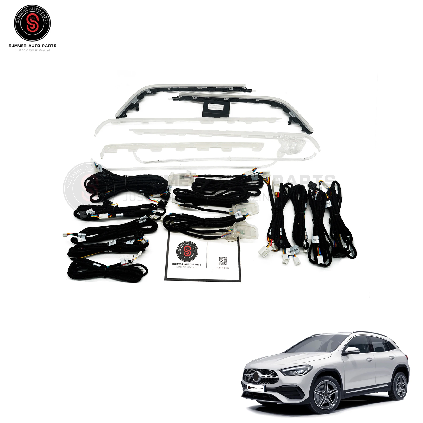 

High-quality car interior ambient light kit Old model upgrade new ambient light kit Suitable for Gla models