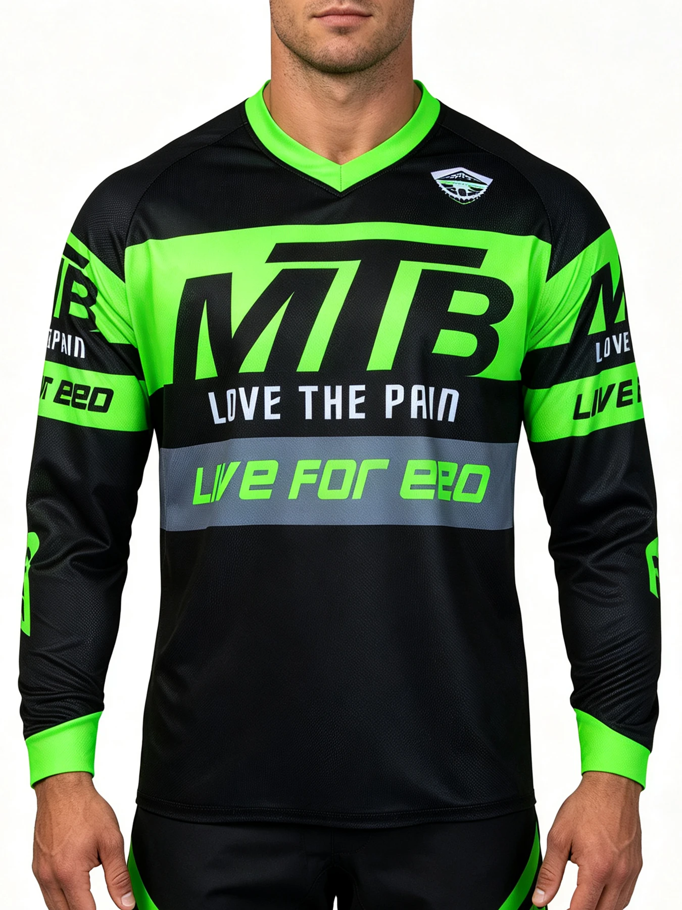Mountain Biking Games - Motocross Shirt Long Sleeve Downhill Jersey