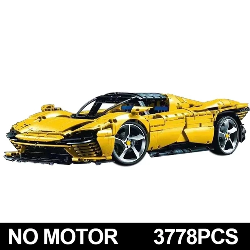 MOC Limited Edition Voertuig Bouwstenen Supercar Compatibel 42143 Uniek Model Bakstenen Montage DIY Speelgoed Kinderen Kerstcadeaus