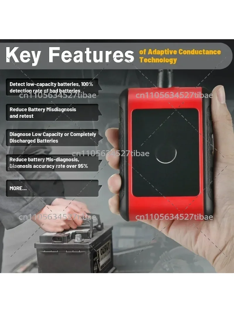 BT506 Auto Battery Electrical System Analyzer for MaxiSys Tablets Automotive Diagnostic Tool