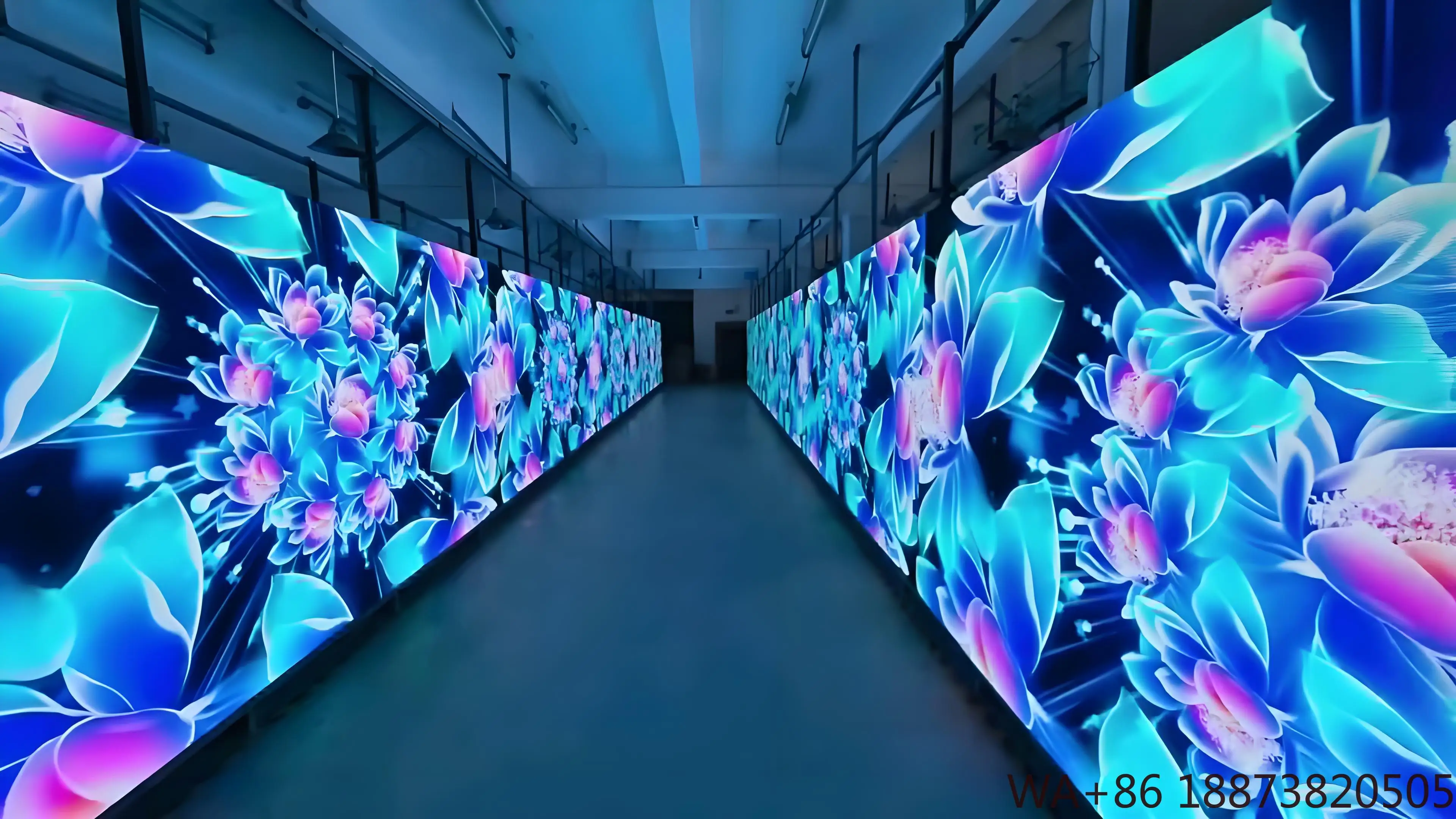 LEDディスプレイメーカー卸売高解像度高輝度P5防水ウォールスクリーン屋外鉄製キャビネット