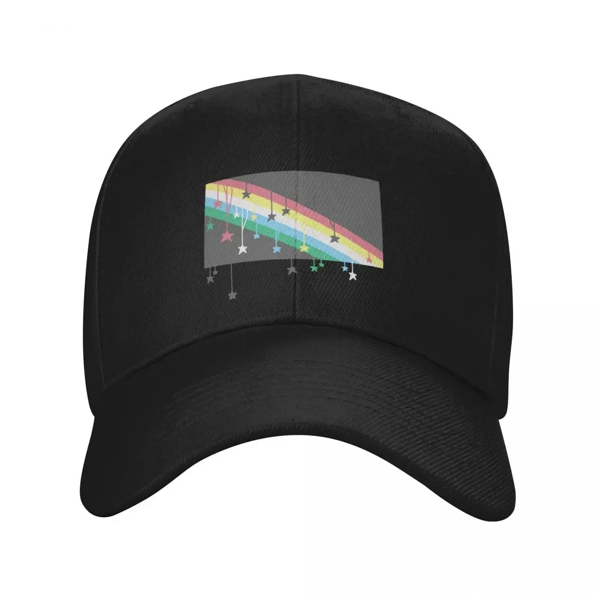 Starry Queer Disability Flag Baseball Cap designer cap hats for men summer hat western Hat Men's Baseball Women's