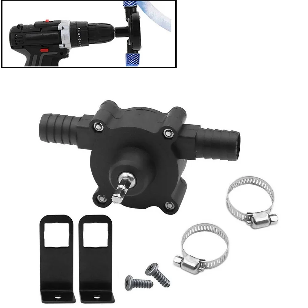 

Hand Drill Pump As Long As There Is A Hand Drill Can Be Used Drill Pump Hex Shank Hose Clamp Plastic Screw 1 Set Accessories