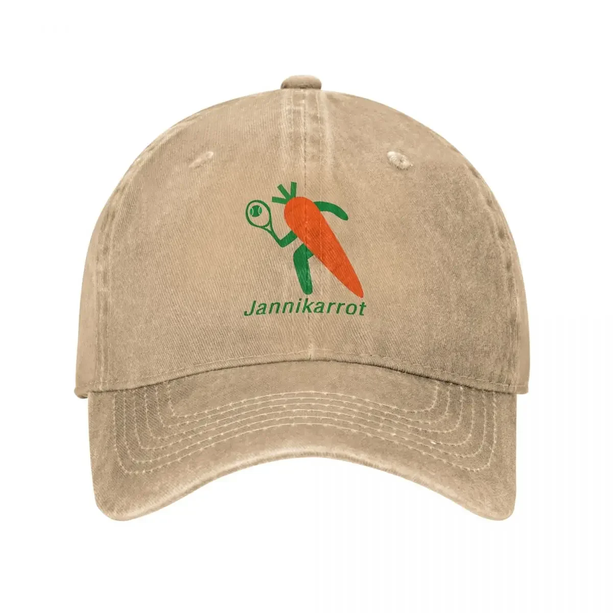 Jannik-Casquette de Baseball Sinner et sa Carotte, Vintage, DistMurcia Washed Sinnerchampion2024, Chapeau de Soleil Unisexe, Style Activités de Plein Air