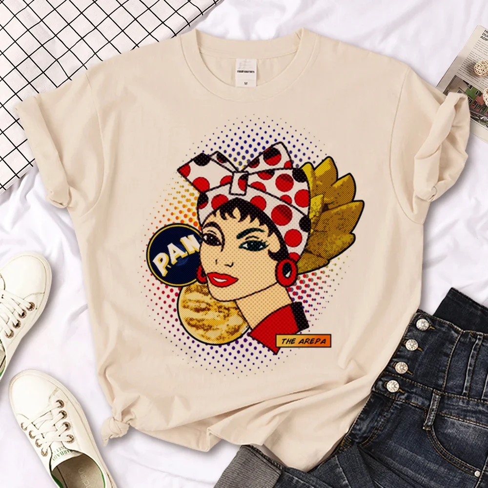 t-shirt Venezuela t shirt women graphic comic anime tshirt female graphic Japanese funny clothing tops tee