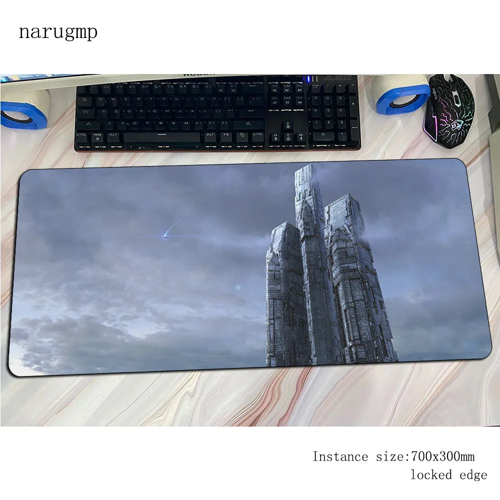 Building Sci Fi padmouse HD print gaming mousepad game large mouse pad gamer computer desk Fashion mat notbook mousemat pc