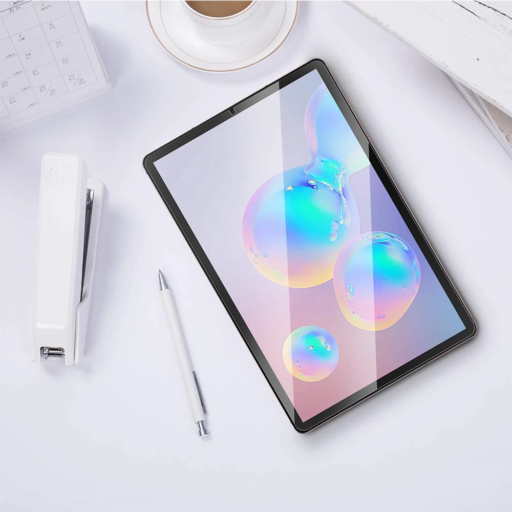 (3 Pak) kaca Tempered Film pelindung layar Tablet anti-gores untuk Samsung Galaxy Tab S6 10.5 2019 SM-T860 SM-T865 T860 T865