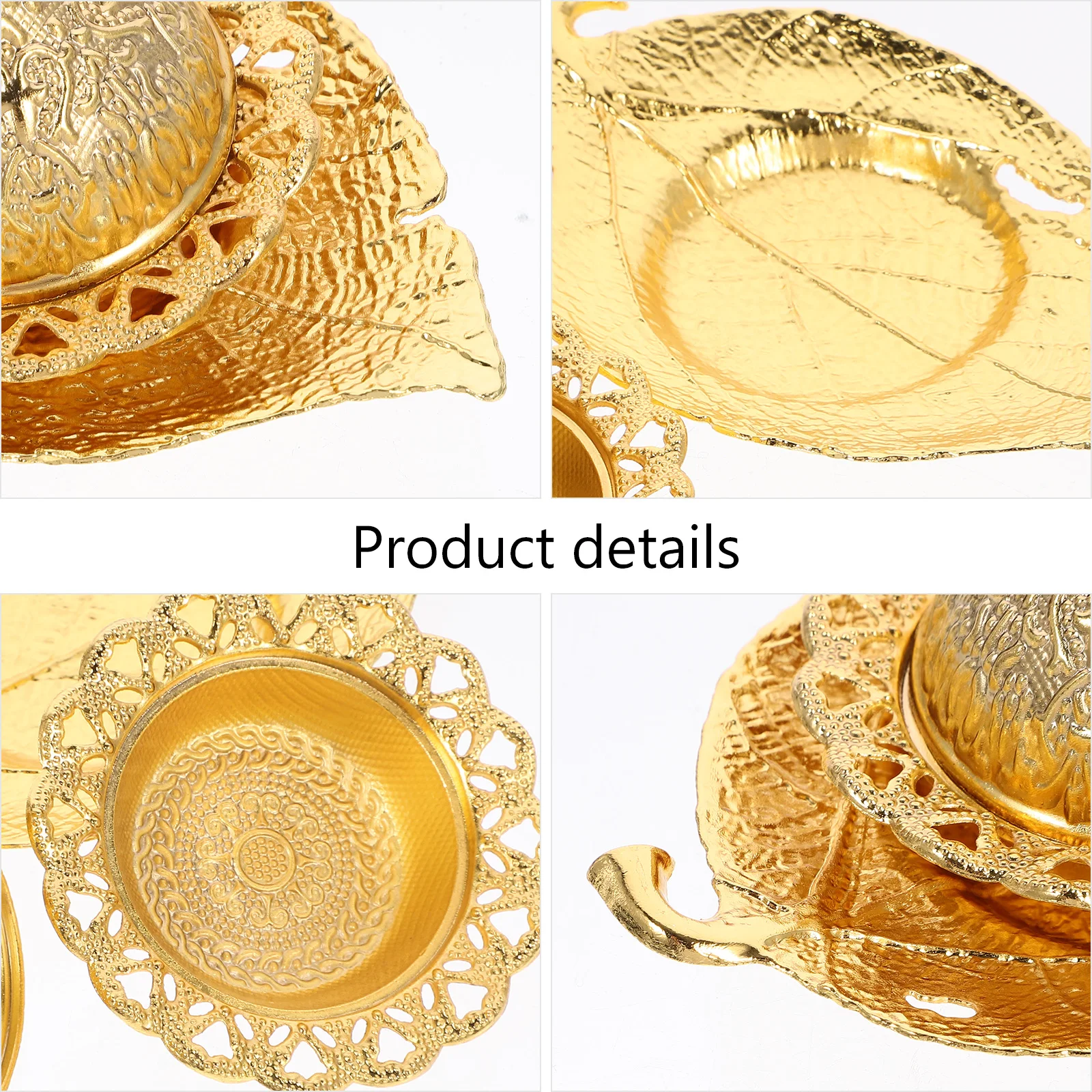 

Ramadan Incense Burner Aroma Diffuser Holder Decoration Middle East Censer H held Tray Festive Gift Bedroom Office