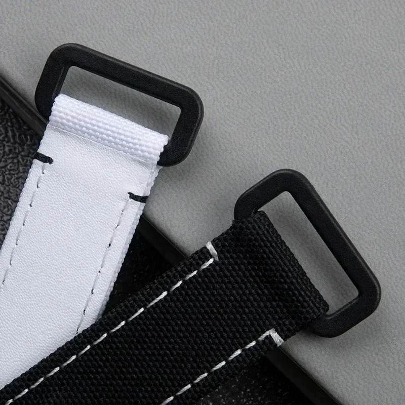 ل رولكس حزام 20 مللي متر اثنين الربيع بار منحني نهاية قابل للتعديل النايلون النسيج حزام (استيك) ساعة دايتونا الغواصة diw معصمه