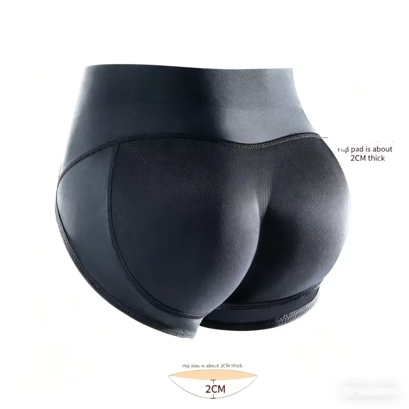 Women Underwear Body Shaper Buttocks Padded Panties Mid-Waist Hip Pad Fake Butt Lifter Lingerie With Padding Panties