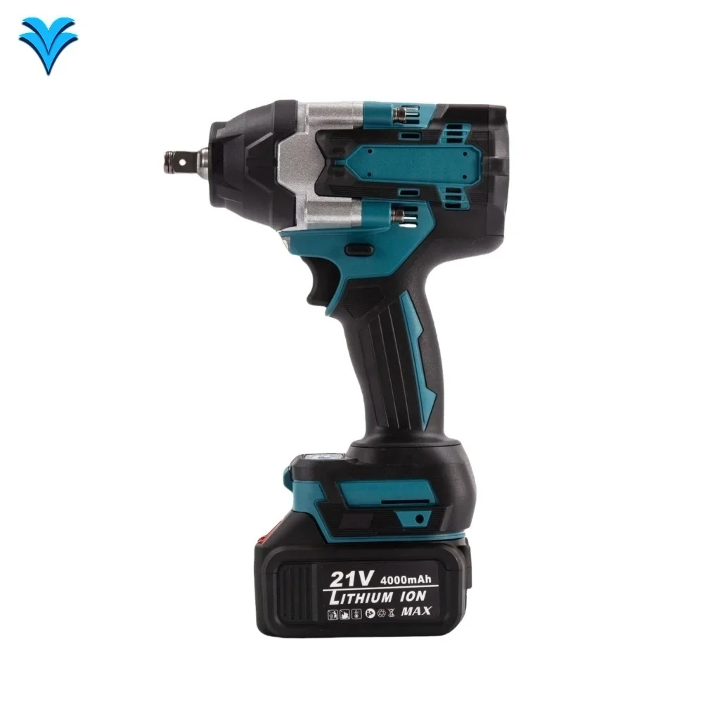 

Own Brand High Torque Electric Wrench Air Impact Powerful Electric Lithium Ion Brushless Wrench