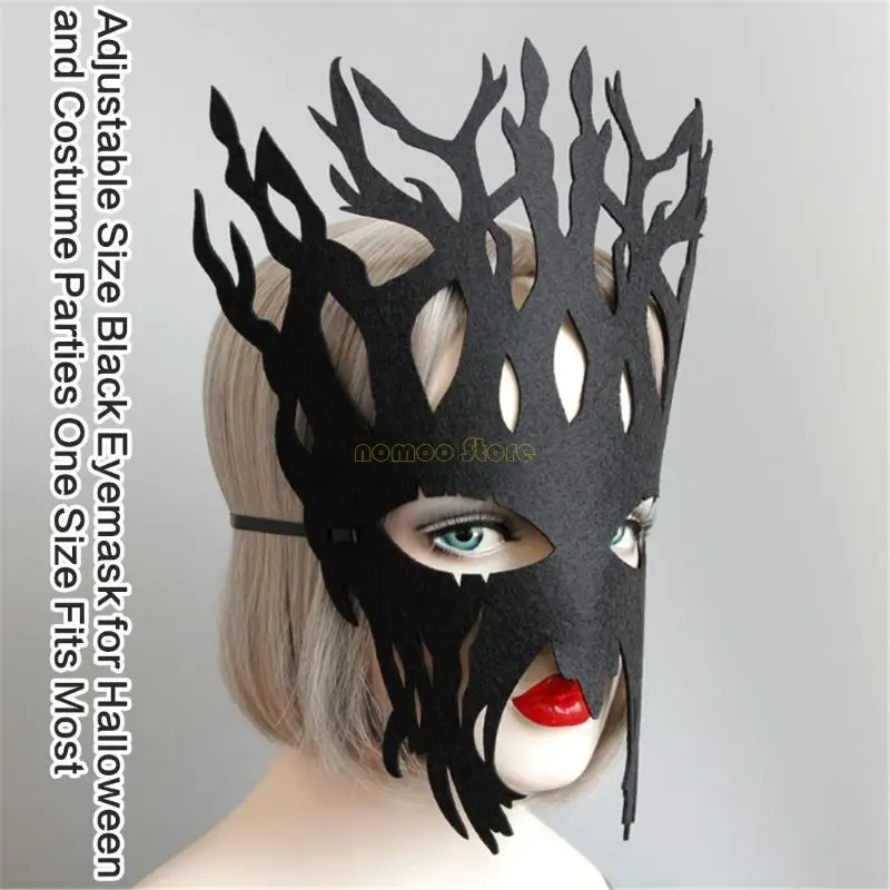 31BF Masquerade Maska przebierana z regulowaną wstążką, dla dzieci Halloween Cosplay, karnawały, wygodna w noszeniu