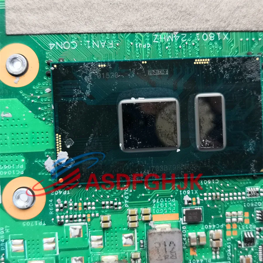 Genuine For Dell Inspiron 13 7368 7378 7579 Laptop Motherboard SR2ZV I7-7500U CPU CN-0FF2FN FF2FN DDR4 Tested OK Free Shipping