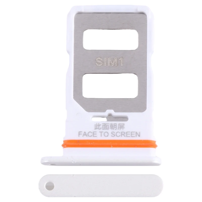 Dual SIM Card Tray For Xiaomi Redmi Note 12 Pro 5G Phone SIM1 + SIM2 Card Tray Adapter Replacement Part