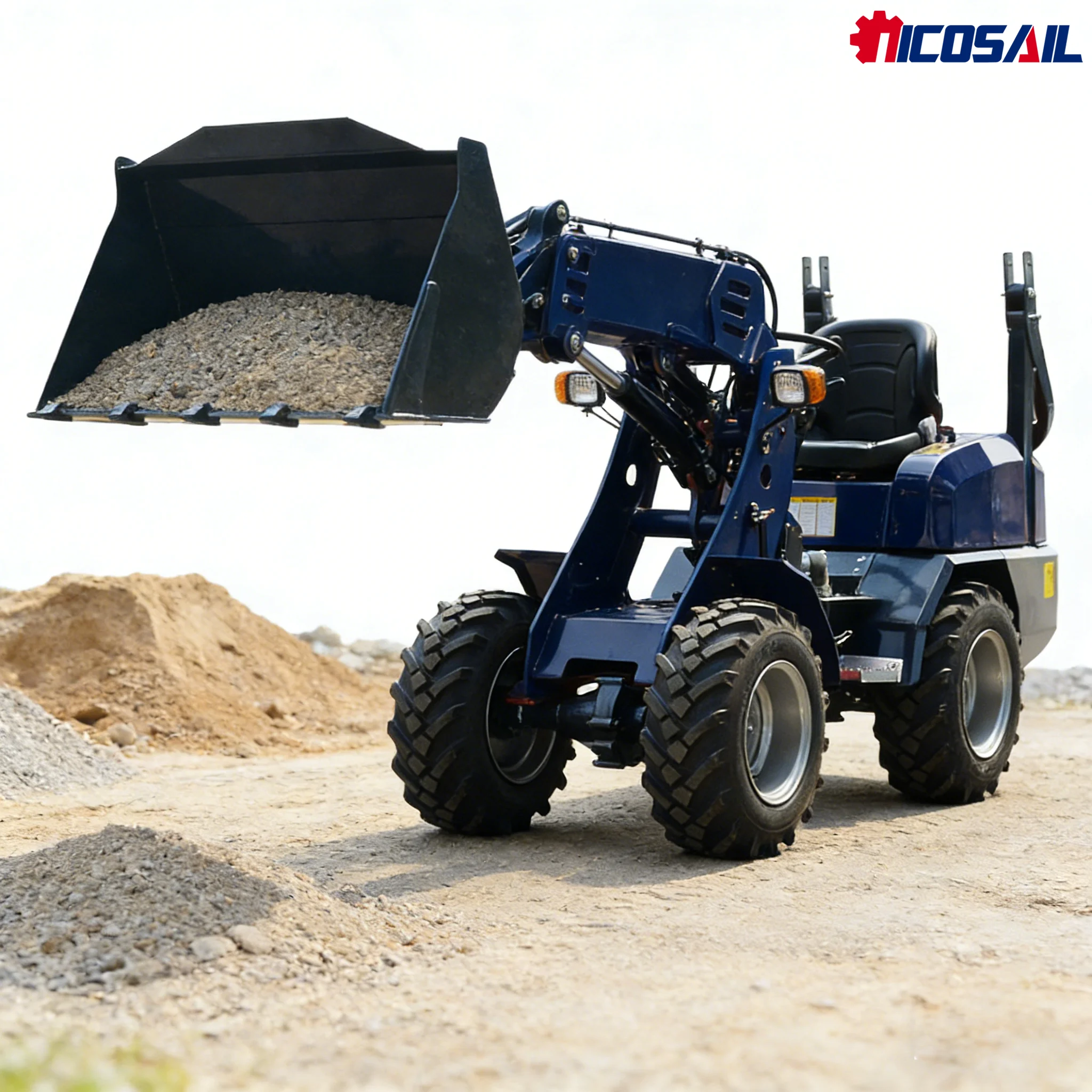 

Телескопический погрузчик грузоподъемностью 1 тонна, сертифицированный CE, Euro 5, малогабаритный телескопический погрузчик грузоподъемностью 800 кг