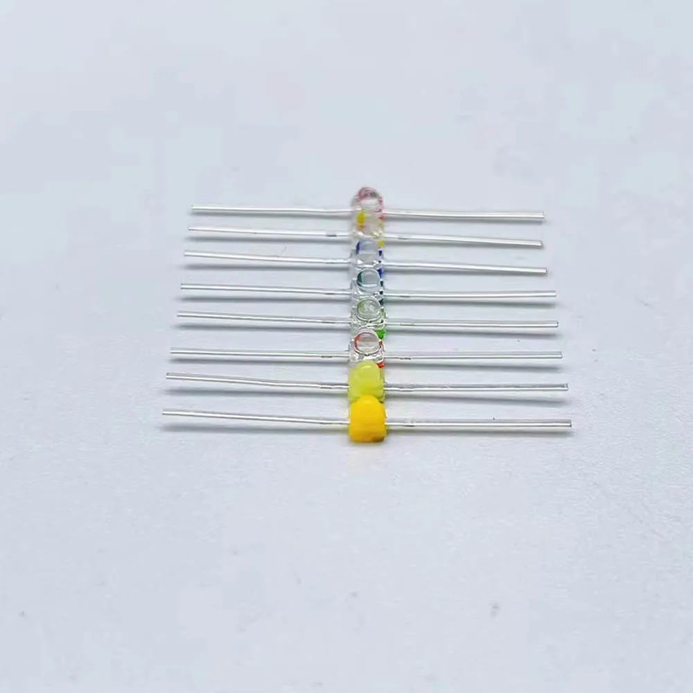 30PCS 1.5 MM LED Diode Light White Yellow Red Green Orange Blue Original Color DIP