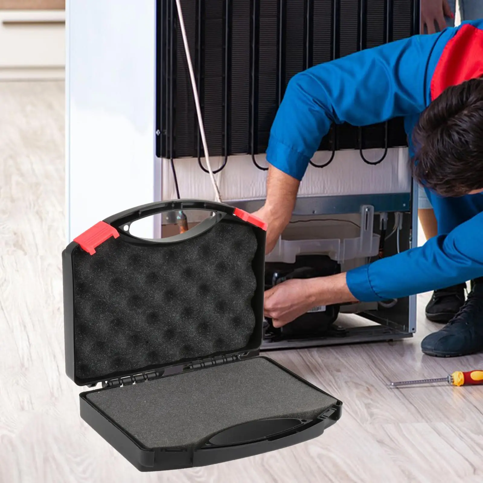 Imagem -04 - Toolbox Impermeável com Esponjas Protect Power Tool Storage Case For Workplace Outdoor