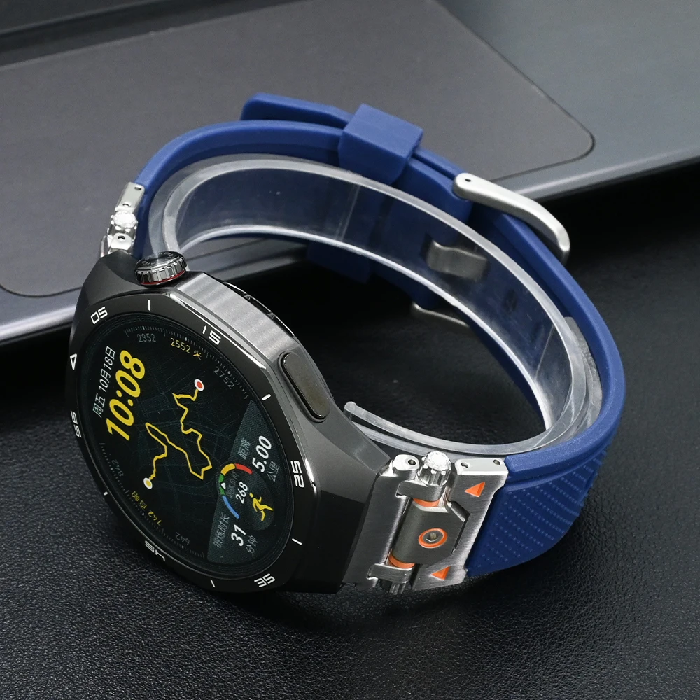 

20/22mm Sports Rubber Band for Huawei GT5/GT4/GT3 Amazfit Balance GTR 4/3/2 Samsung Galaxy Watch 7/6/5/4 Oneplus 2 2R Wristband