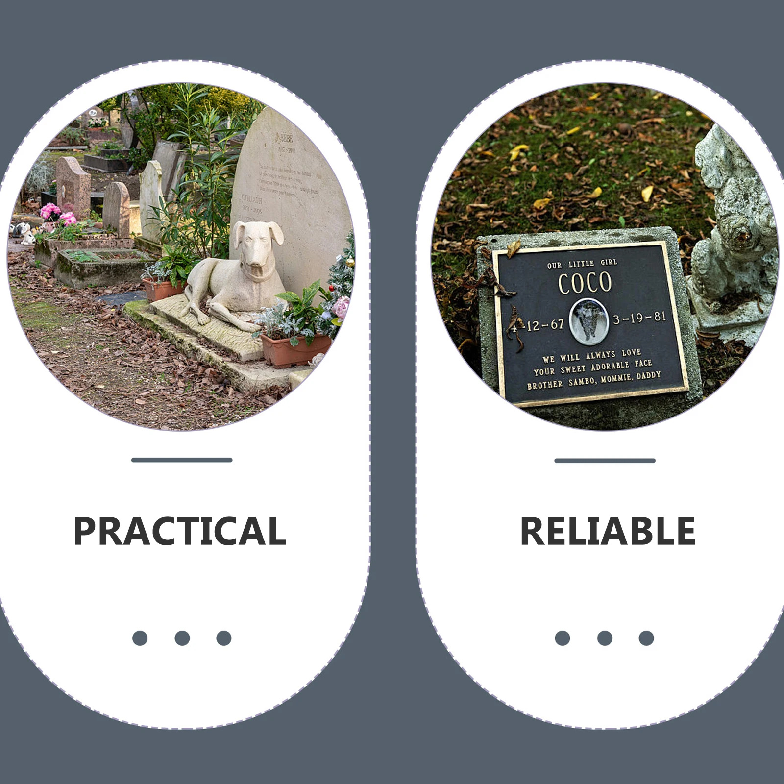 

Pet Memorial Stone Resin Angel Dog Garden Ornament Outdoor Tribute Memorial Grave Statue Marker Stone Figurine